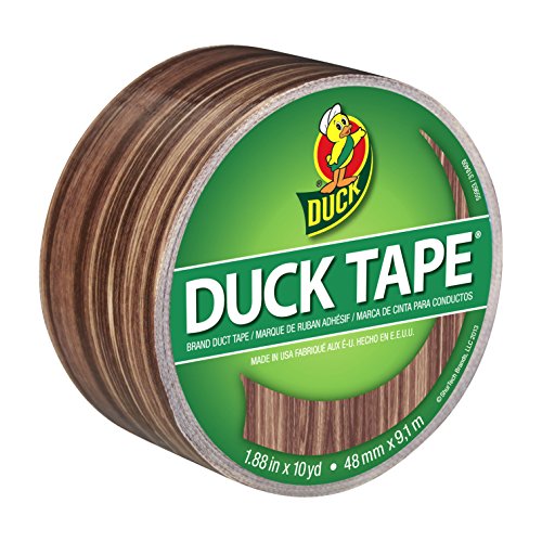 Shurtech Gemustert Duck Tape 1.88-inch X 10yd-Woodgrain, andere, Mehrfarbig von Duck