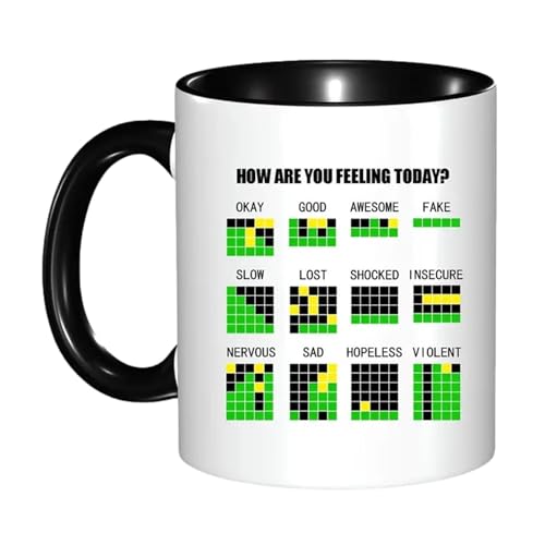 Lustige Wordle-Tasse, lustige Kaffeetasse, Wordle-Tassen, Kaffee, 325 ml, niedliche Keramik-Spiel-Fan-Becher, "You Mean The Wordle to Me", lustige Tasse, Kaffeetasse für Wordle-Liebhaber, Kollegen Lustige Wordle-Tasse, lustige Kaffeetasse, Wordle-Tassen, Kaffee, 325 ml, niedliche Keramik-Spiel-Fan-Becher, "You Mean The Wordle to Me", lustige Tasse, Kaffeetasse für Wordle-Liebhaber, Kollegen von Shurzzesj