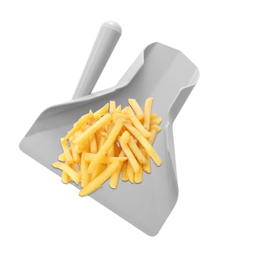 Popcornschaufel | Pommesschaufel mit Griff | Pommes Frites-Schaufel | Frittierschaufel für Pommes Frites | Pommes Frites-Bagger | Multifunktions-Allzweckschaufel für Pommes Popcorn | rutschfestes von Shurzzesj