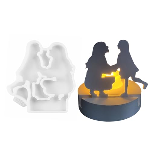 Shurzzesj Gipsform, Silikonform für Gips | Mutter-Kind- -Wohndekor-Form | Mutter- und Tochterform, Silikon-Kerzenhalterform, Gipsform für künstlerisches Harzgießen Shurzzesj Gipsform, Silikonform für Gips | Mutter-Kind- -Wohndekor-Form | Mutter- und Tochterform, Silikon-Kerzenhalterform, Gipsform für künstlerisches Harzgießen von Shurzzesj