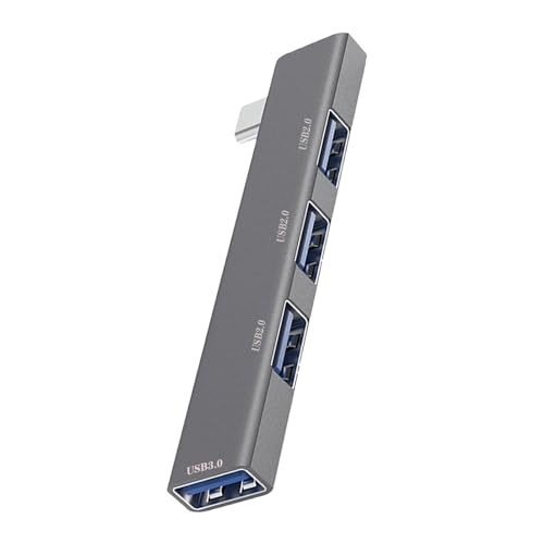 Shurzzesj USB-Hub für PC, USB 3.0 Hub – 4 Ports USB-Splitter, USB 3.0 Hub, USB-Hub, tragbarer USB-Adapter, Multiport-Extender für Laptop, USB-Stick, Drucker, PC, Shurzzesj USB-Hub für PC, USB 3.0 Hub – 4 Ports USB-Splitter, USB 3.0 Hub, USB-Hub, tragbarer USB-Adapter, Multiport-Extender für Laptop, USB-Stick, Drucker, PC, von Shurzzesj