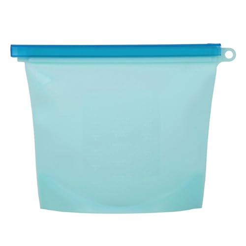 Shurzzesj Wiederverwendbare Silikonbeutel – 100 ml wiederverwendbare Silikon-Gefrierbeutel, wiederverwendbare Beutel für Lebensmittel, transparente wiederverwendbare Silikonbeutel, Snackbeutel aus Shurzzesj Wiederverwendbare Silikonbeutel – 100 ml wiederverwendbare Silikon-Gefrierbeutel, wiederverwendbare Beutel für Lebensmittel, transparente wiederverwendbare Silikonbeutel, Snackbeutel aus von Shurzzesj
