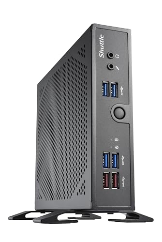 Shuttle XPC Slim Barebone DS50U5・i5-1335U・2X LAN (1x 2.5Gbit,1x 1Gbit)・1xCOM,1xHDMI,1xDP・1x VGA | (DS50U5) (0887993006185) von Shuttle