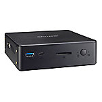 Shuttle Mini PC XPC NC1010BA Intel Celeron 4205U Dual-Core 4 GB RAM 64 GB SSD Windows 10 Professional 64 Bit Intel UHD Grafik 610 Schwarz von Shuttle