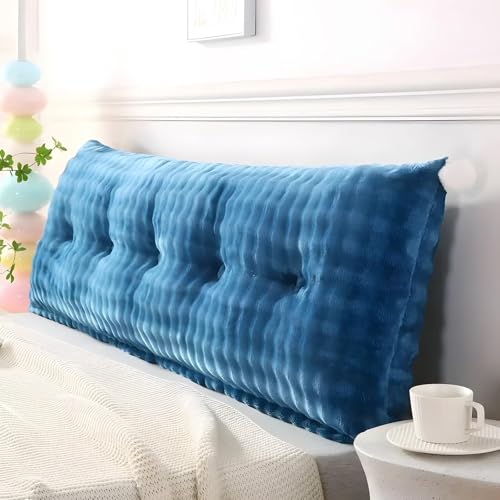 Shuyeon Rückenkissen, keilkissen, Rückenkissen für Bett und Sofa, Gemütliches Lesekissen mit removableem Bezug & praktischem Seitenfach - Ideal zum Anlehnen im Bett Shuyeon Rückenkissen, keilkissen, Rückenkissen für Bett und Sofa, Gemütliches Lesekissen mit removableem Bezug & praktischem Seitenfach - Ideal zum Anlehnen im Bett von Shuyeon