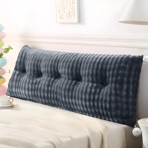 Shuyeon Rückenkissen, keilkissen, Rückenkissen für Bett und Sofa, Gemütliches Lesekissen mit removableem Bezug & praktischem Seitenfach - Ideal zum Anlehnen im Bett Shuyeon Rückenkissen, keilkissen, Rückenkissen für Bett und Sofa, Gemütliches Lesekissen mit removableem Bezug & praktischem Seitenfach - Ideal zum Anlehnen im Bett von Shuyeon