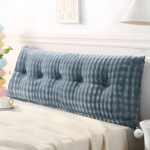 Shuyeon Rückenkissen, keilkissen, Rückenkissen für Bett und Sofa, Gemütliches Lesekissen mit removableem Bezug & praktischem Seitenfach - Ideal zum Anlehnen im Bett Shuyeon Rückenkissen, keilkissen, Rückenkissen für Bett und Sofa, Gemütliches Lesekissen mit removableem Bezug & praktischem Seitenfach - Ideal zum Anlehnen im Bett von Shuyeon