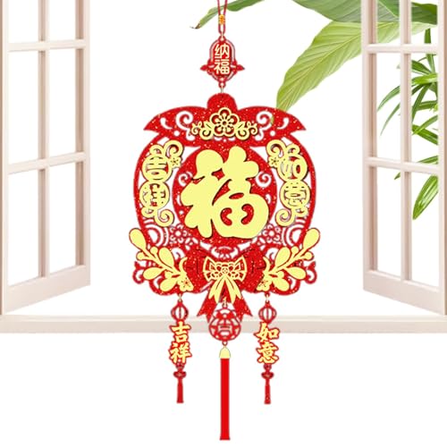 Shxupjn Schlangendekorationen zum Chinesischen Neujahr, Schlangendekorationen zum Chinesischen Neujahr 2025 | Traditionelle Dekorationen für Neujahr - Heimdekoration zum Aufhängen mit Quaste, Shxupjn Schlangendekorationen zum Chinesischen Neujahr, Schlangendekorationen zum Chinesischen Neujahr 2025 | Traditionelle Dekorationen für Neujahr - Heimdekoration zum Aufhängen mit Quaste, von Shxupjn