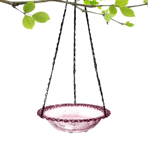 Vogeltränke für den Garten, Vogeltränke für den Außenbereich, Metallaufhänger, robustes dekoratives Vogelhaus für Wildtiere, Naturbeobachtung im Hof, Garten, Rasen, Balkon, Deck, Geländer, , Baum Vogeltränke für den Garten, Vogeltränke für den Außenbereich, Metallaufhänger, robustes dekoratives Vogelhaus für Wildtiere, Naturbeobachtung im Hof, Garten, Rasen, Balkon, Deck, Geländer, , Baum von Shxupjn