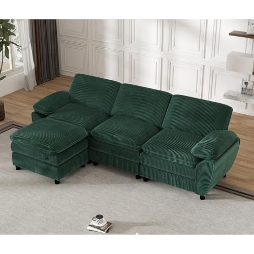 Shye Modulares Kombi-Sofa Doppel-Kissen-Sofa Lampen-Velvet-Kombi mit abnehmbarem osmanischen Wohnzimmer Shye Modulares Kombi-Sofa Doppel-Kissen-Sofa Lampen-Velvet-Kombi mit abnehmbarem osmanischen Wohnzimmer von Shye