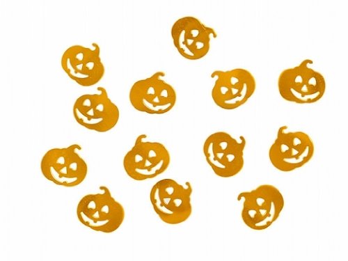 SiDeSo® Konfetti Streudeko Halloween grusel Kürbis Geister (15g orange große Kürbis) von SiDeSo