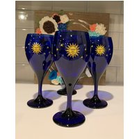 Celestial Water Gläser Von Libbey Glass Company von SiEstates