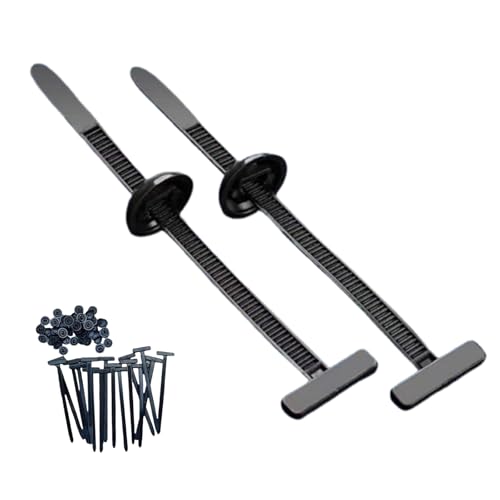 Universal-Kabelbinderschnalle, Nylon, robust, selbstsichernd, UV-beständig, Draht, Nylon, Universal-Kabelbinderhalter, Stoßstangen-Halter, Auto-Kunststoff-Nietbefestigungen, 120 Stück Universal-Kabelbinderschnalle, Nylon, robust, selbstsichernd, UV-beständig, Draht, Nylon, Universal-Kabelbinderhalter, Stoßstangen-Halter, Auto-Kunststoff-Nietbefestigungen, 120 Stück von SiHuiTu
