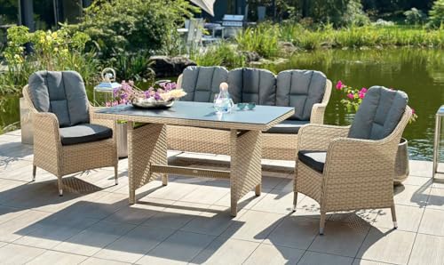 SiMPO LIFESTYLE Rattan Lounge Set von SiMPO LIFESTYLE