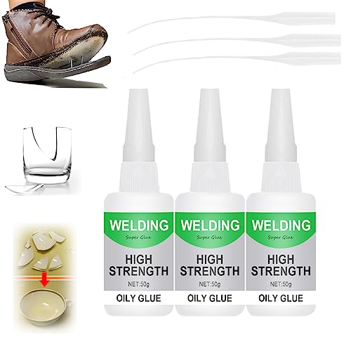 Jue Fish Glue - Jue Fish Multifunctional Glue - Jue-Fish Welding High-Strength Oily Glue - All Purpose Super Glue Extra Strength-Shoe Glue Repair Adhesive (3) von SiQiYu