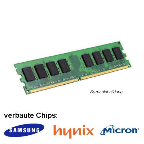 SiQuell 2GB (1x 2GB) für Fujitsu ESPRIMO P3721 (D2942) DDR3 (PC3 10600U) Dimm Unbuffered Arbeitsspeicher von SiQuell