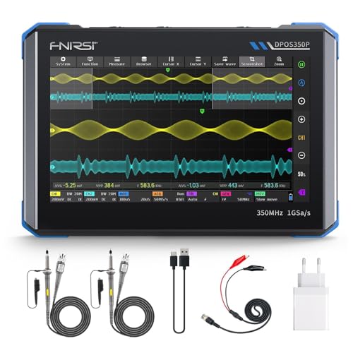 4 in 1 Oszilloskop,350MHz Digital Phosphor Scope,50MHz Signal Generator,350MHz Spectrum Analyzer,50MHz FRA,1GSa/s,7“ Touchscreen Portable Lab Analyzer mit Schnellaufladung DPOS350P 4 in 1 Oszilloskop,350MHz Digital Phosphor Scope,50MHz Signal Generator,350MHz Spectrum Analyzer,50MHz FRA,1GSa/s,7“ Touchscreen Portable Lab Analyzer mit Schnellaufladung DPOS350P von SiRyder