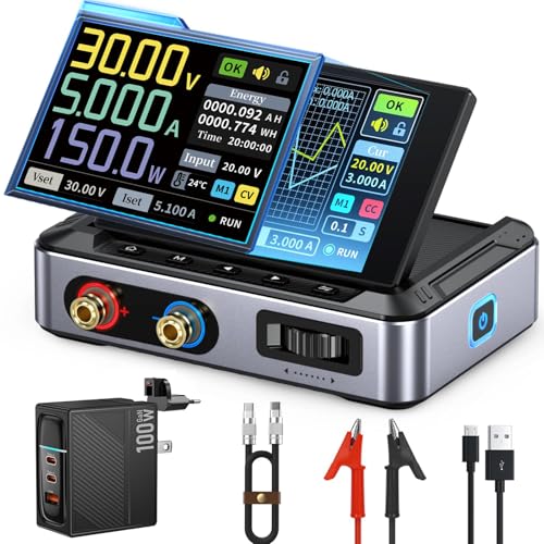 Variables DC-Netzteil,DPS-150 CNC-Netzteil DC einstellbar von 30V 5A mit 4-stelligem IPS-Display Leistungswelle <20 mV PD/QC/DC-Eingang Programmierbares Schaltnetzteil vom PC Variables DC-Netzteil,DPS-150 CNC-Netzteil DC einstellbar von 30V 5A mit 4-stelligem IPS-Display Leistungswelle <20 mV PD/QC/DC-Eingang Programmierbares Schaltnetzteil vom PC von SiRyder