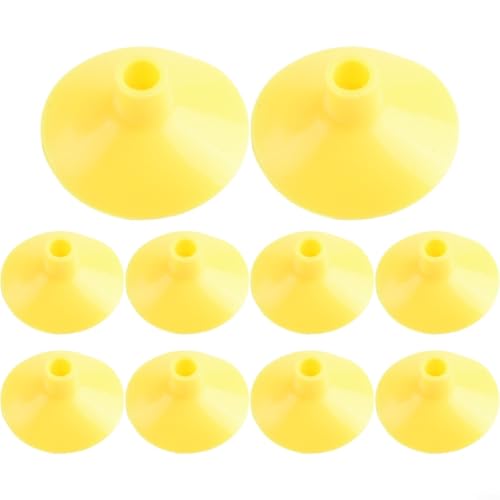 10 Gummi-Pfeile mit Saugnäpfen für Zielübungen für Kinder (gelb) von SiSinkal