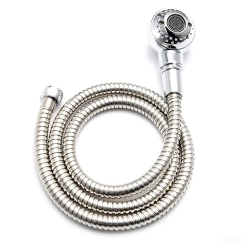 120 cm Duschkopf und Schlauch-Set für Salon-Shampoo-Schüssel und Beauty-Badewannen-Waschbecken, Acryl mit 7-lagiger Beschichtung, wasserdichtes Design, 1/4-Zoll-Schlauchschnittstelle für 120 cm Duschkopf und Schlauch-Set für Salon-Shampoo-Schüssel und Beauty-Badewannen-Waschbecken, Acryl mit 7-lagiger Beschichtung, wasserdichtes Design, 1/4-Zoll-Schlauchschnittstelle für von SiSinkal