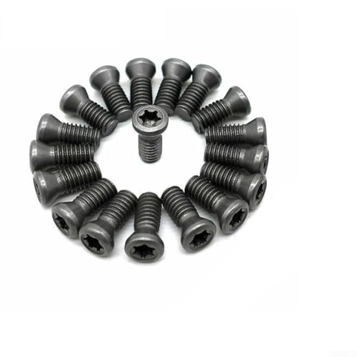 20 Stück Torx Schrauben für CNC Drehmaschine Werkzeug Ersatz M2 M2 5 Für 5 M5 Für Hartmetall Messerhalter mit Torx Steckkopf Design (*10) von SiSinkal