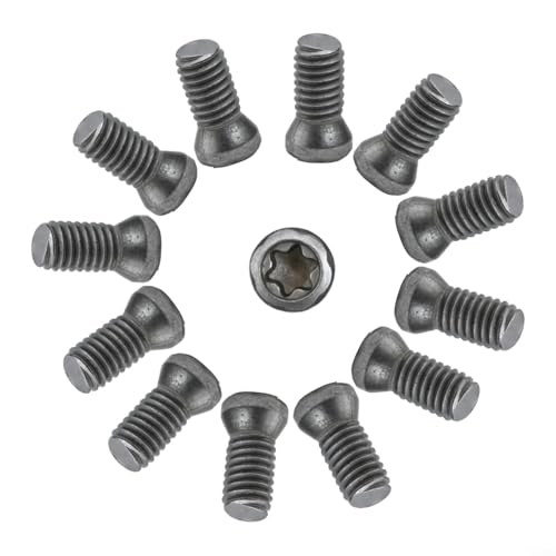 20 Stück Torx Schrauben für CNC Drehmaschine Werkzeug Ersatz M2 M2 5 Für 5 M5 Für Hartmetall Messerhalter mit Torx Steckkopf Design (*7) von SiSinkal