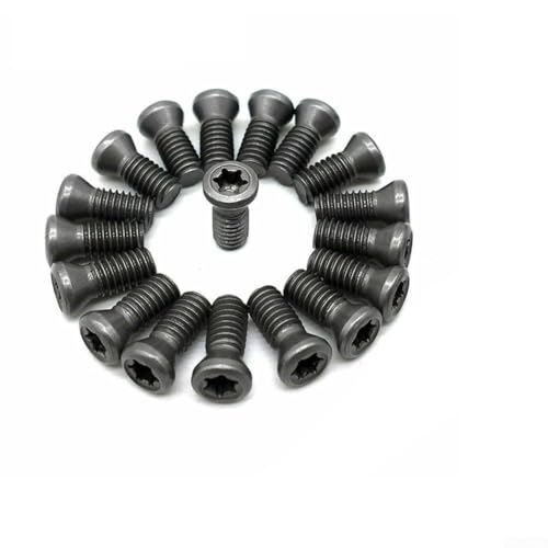20 Stück Torx Schrauben für CNC Drehmaschine Werkzeug Ersatz M2 M2 5 Für M3 Für M3 5 M5 Für Hartmetall Messerhalter mit Torx Steckkopf Design (*10) von SiSinkal