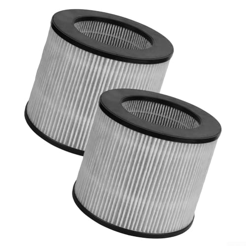 24 Stück für Bissell 2801 Ersatz-Luftfilter mit hocheffizienter HEPA- und Kohlenstoffschicht für verbesserte Luftreinigung und einfache Installation ohne Werkzeug (2er-Pack) von SiSinkal