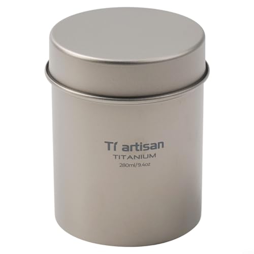 280 ml Teedose, Kaffeedose, luftdicht, Lebensmittelbehälter mit Dichtung, tragbarer Küchenorganizer aus Metall für losen Tee, Gewürze, Zucker, Kräuter und Nüsse 280 ml Teedose, Kaffeedose, luftdicht, Lebensmittelbehälter mit Dichtung, tragbarer Küchenorganizer aus Metall für losen Tee, Gewürze, Zucker, Kräuter und Nüsse von SiSinkal