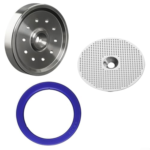 58 mm Espressomaschinen-Duschwandhalter-Set, Edelstahl und Silikondichtung für optimale Kaffee-Extraktion 58 mm Espressomaschinen-Duschwandhalter-Set, Edelstahl und Silikondichtung für optimale Kaffee-Extraktion von SiSinkal
