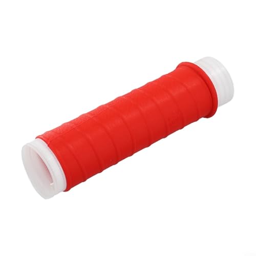 Angelrutengriff, Silikonhülle, rutschfester Gurt für verbesserte Handhabung und Kontrolle, Rot von SiSinkal