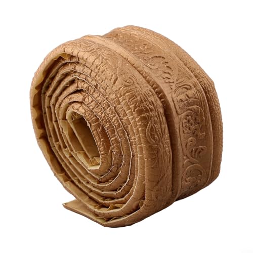 Anpassbare 3D-Wandeinfassung, abnehmbare Schaumstoff-Aufkleber für flexibles Wohndesign (Kupfer) von SiSinkal