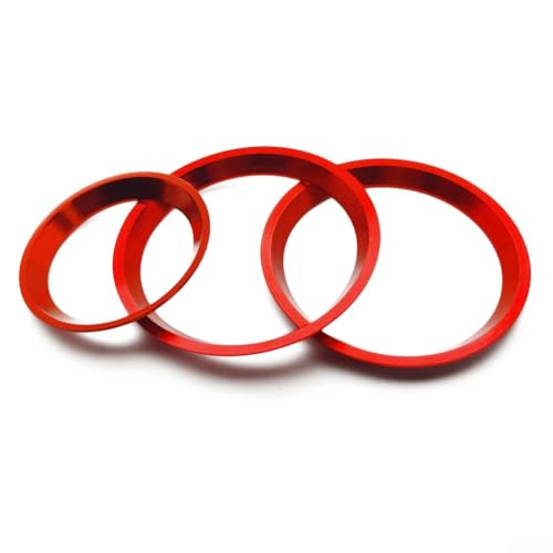 Anpassbare AC-Einstellknopf-dekorative Abdeckung für Forester 2019 2024 (rot) von SiSinkal