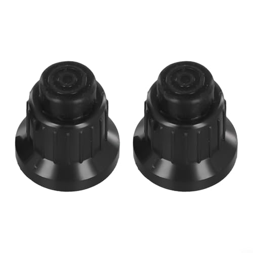 BBQ Grill Ignitor Cap Battery Push Button Replacement Parts With Steel Spring 18mm Thread Diameter Black Plastic Igniter Switch For Gas Grills 2 Pack von SiSinkal