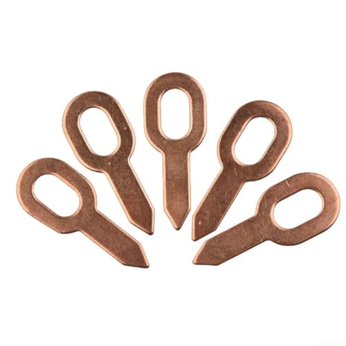 Dent Puller Rings 100 Pack Copper-Plated Spot Welding Washers 55mm x 2mm for Car Body Panel Repair Automotive Workshop Dent Pulling Tool Accessories von SiSinkal