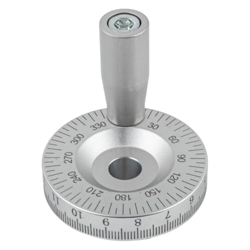 Drehmaschine aus Aluminiumlegierung mit sandgestrahlter und oxidierter Oberfläche mit gravierter Skala für dauerhaften und präzisen industriellen Einsatz (10 mm) von SiSinkal