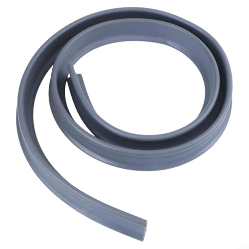 Dusch-Wasserspritzschutzstreifen, Bodenschutz für Küchenspüle und WC, mit flexiblem Gummi-TPE-Material, faltbar, gebogenes Design (grau) von SiSinkal