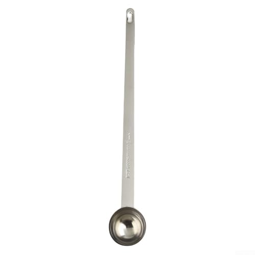 Edelstahl-Kaffeemesslöffel mit langem Griff, abgestufte Messlöffel, Set für Küche, Backen, Kochen, klare Skala, Lesen (15 ml) von SiSinkal