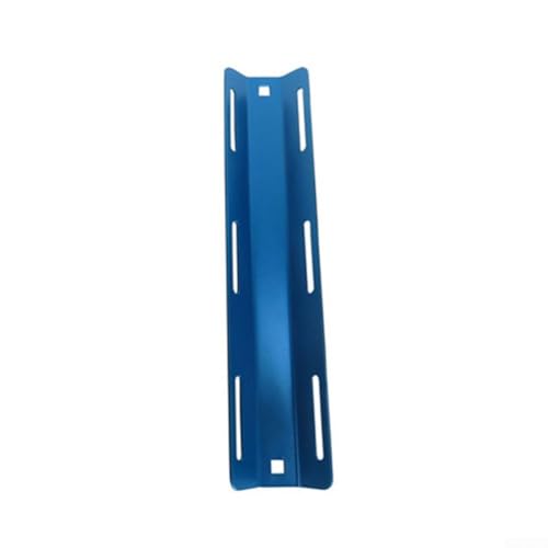 Einfacher Übergang zwischen verschiedenen Tauchkonfigurationen mit diesem zuverlässigen Aluminium-Tankadapter (blau) von SiSinkal