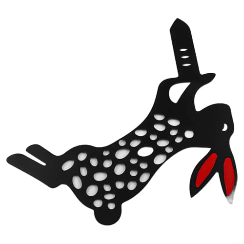 Einzigartige Gartenfigur aus Eisen, für saisonale Dekoration, geeignet für verschiedene Umgebungen (E 20 x 19 cm) von SiSinkal