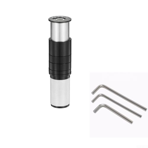 Fahrrad-Vorbauerhöhung, höhenverstellbar von 3 mm bis 50 mm, für Standard-Gabel-Installationen (schwarz + Werkzeug) von SiSinkal