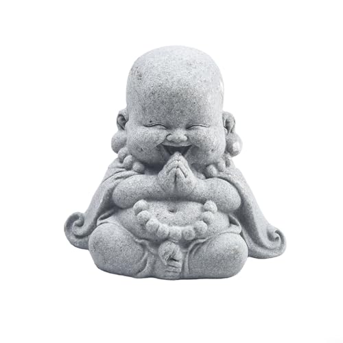 Fat Smiling Buddha stabile Gartendekoration, geeignet für den Innen- und Außenbereich (B) von SiSinkal