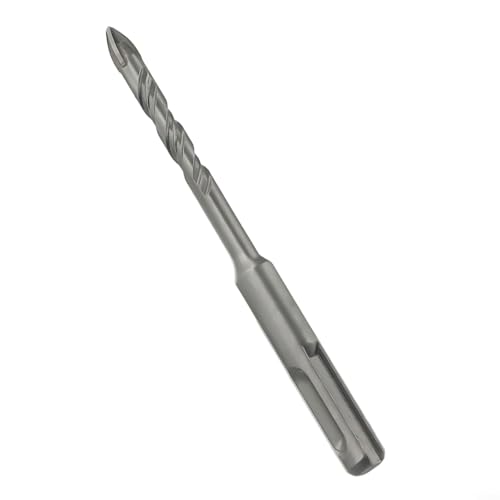 Fliesen-Porzellan-Bohrer mit Schaft, Hartmetallspitze für Keramik, Granit, Fliesen, Stein, Holz, Kunststoff, Beton, Wände, Bohren mit 4 Schneidkanten, legierter Stahl in Industriequalität (6 × 110 mm) von SiSinkal