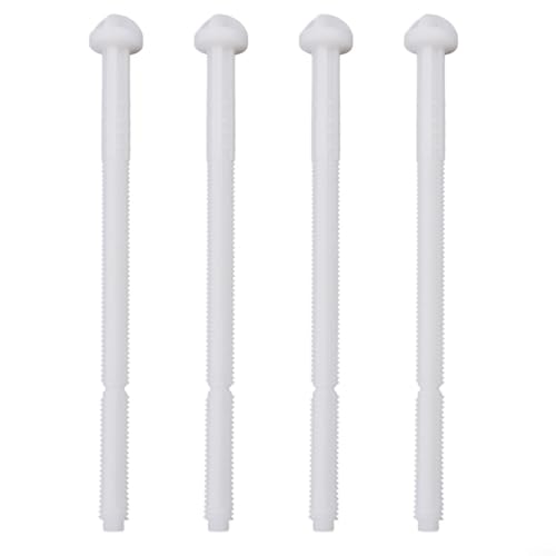Für GEBERIT Twinline Spülstange Presser Bar Set 240.074.00 WC Schubstange Ersatzteile Weiß ABS Material, 4 Stück von SiSinkal