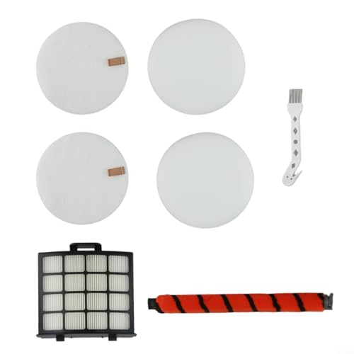 Für Shark PZ1000UKT PZ1000 Serie Staubsauger Ersatzbürstenset mit Schaumstoff- und Filzfiltern, Nachmotorfilter und Reinigungsbürsten für Fliesen-, Marmor- und Holzböden von SiSinkal