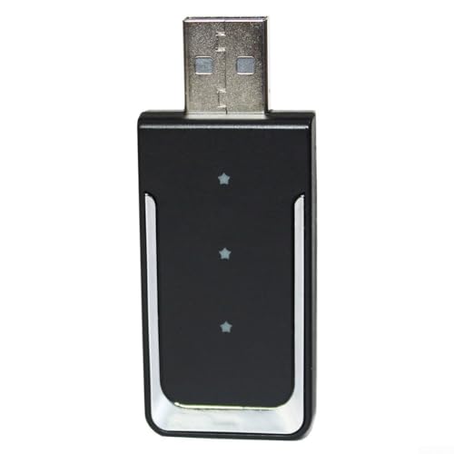 Für Smart Wireless Adapter für Carplay und Android Auto, perfekt für jedes Fahrzeug (Silber) von SiSinkal