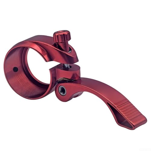 Klemme für Dahon Faltrad, Schnellspanner, 33 9 mm Sattelstütze, Aluminiumlegierungsmaterial (rot) von SiSinkal