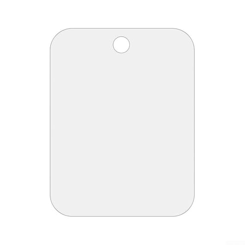 Kompakter Rasierspiegel mit Aufhängefunktion, Acryl-Material für Langlebigkeit (1) von SiSinkal