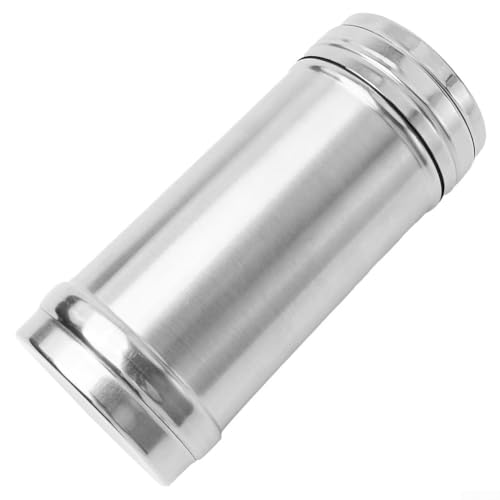 Küchen-Gewürz-Aufbewahrungsflasche, Edelstahl, Gewürzspender mit abnehmbarem Deckel, Salz, Pfeffer, Gewürzbehälter zum Kochen, Grillen (XL) von SiSinkal