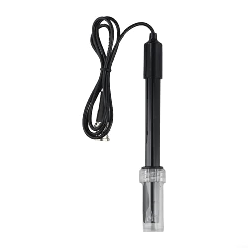 Labor-pH-Messgerät, BNC-Elektroden-Sonde, digitaler Wasserqualitätstestsensor, mit 75 cm Kabel für Aquarien, Hydrokulturen, Wassertestbereich 0-14 pH Labor-pH-Messgerät, BNC-Elektroden-Sonde, digitaler Wasserqualitätstestsensor, mit 75 cm Kabel für Aquarien, Hydrokulturen, Wassertestbereich 0-14 pH von SiSinkal